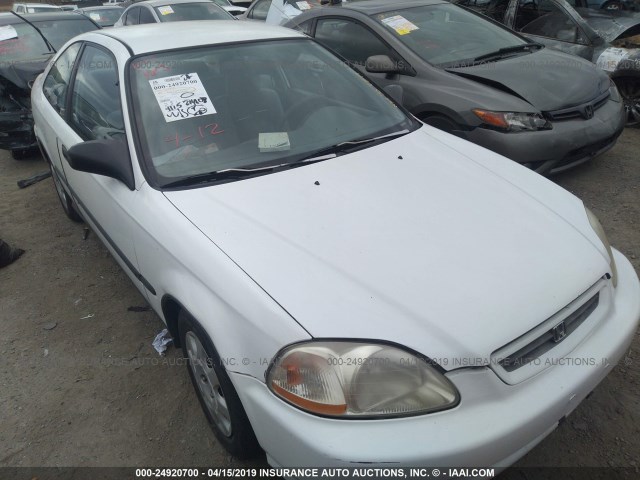 1HGEJ6223WL116709 - 1998 HONDA CIVIC DX WHITE photo 6