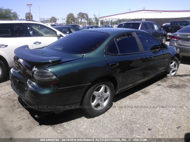 1G2WK52J51F191411 - 2001 PONTIAC GRAND PRIX SE GREEN photo 4