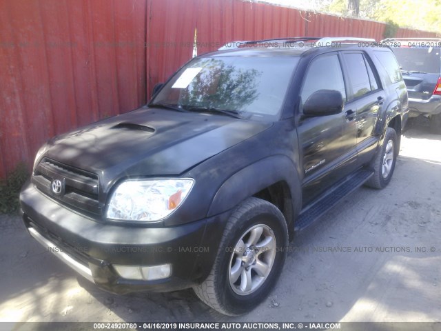 JTEBT14RX40034060 - 2004 TOYOTA 4RUNNER SR5/SPORT BLACK photo 2