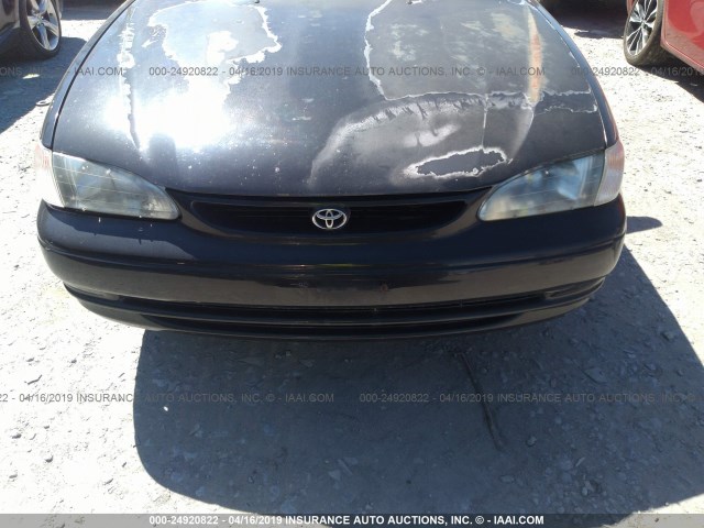 2T1BR12E3YC295223 - 2000 TOYOTA COROLLA VE/CE/LE BLACK photo 6