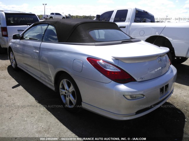 4T1FA38P18U141086 - 2008 TOYOTA CAMRY SOLARA SE/SLE/SPORT SILVER photo 3