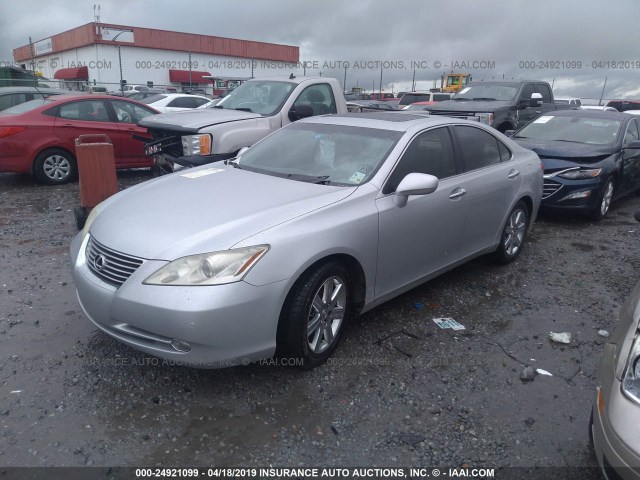 JTHBJ46G982175816 - 2008 LEXUS ES 350 BLUE photo 2