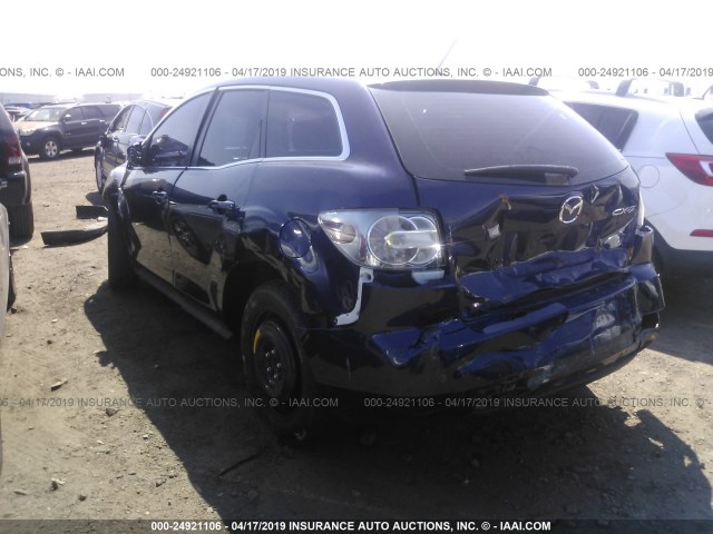 JM3ER2WM2A0301248 - 2010 MAZDA CX-7 BLUE photo 3