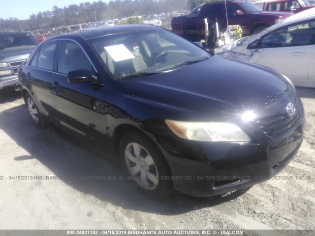 JTNBE46K073057782 - 2007 TOYOTA CAMRY NEW GENERAT CE/LE/XLE/SE BLACK photo 1