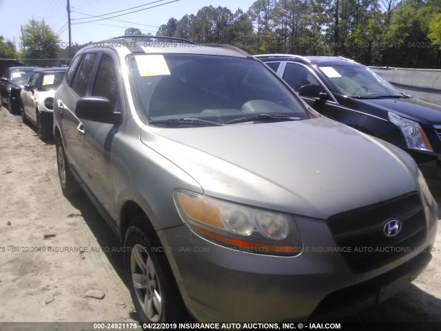 5NMSG13D59H247049 - 2009 HYUNDAI SANTA FE GLS GRAY photo 1