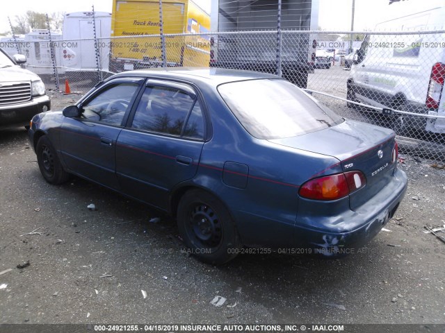 2T1BR18E3WC049129 - 1998 TOYOTA COROLLA VE/CE/LE 深蓝色 照片 3