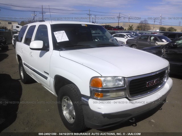 1GKEK13V45R102311 - 2005 GMC YUKON WHITE photo 1