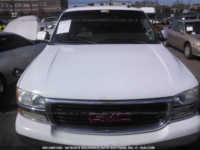 1GKEK13V45R102311 - 2005 GMC YUKON WHITE photo 6