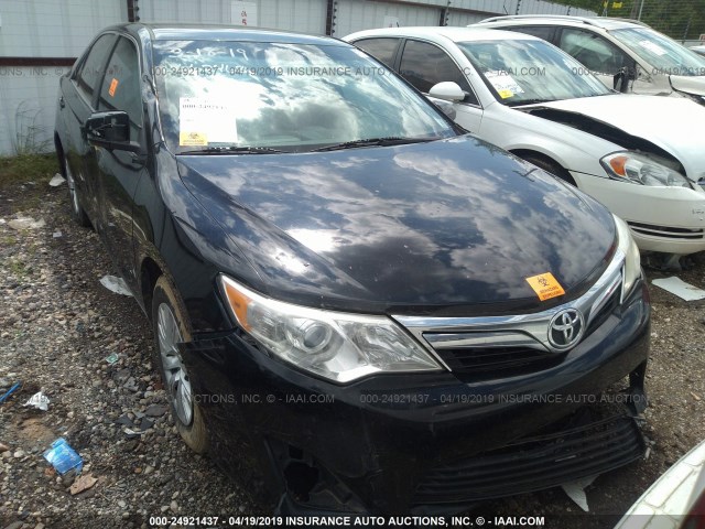 4T1BF1FK4DU662468 - 2013 TOYOTA CAMRY L/SE/LE/XLE 黑色 照片 1
