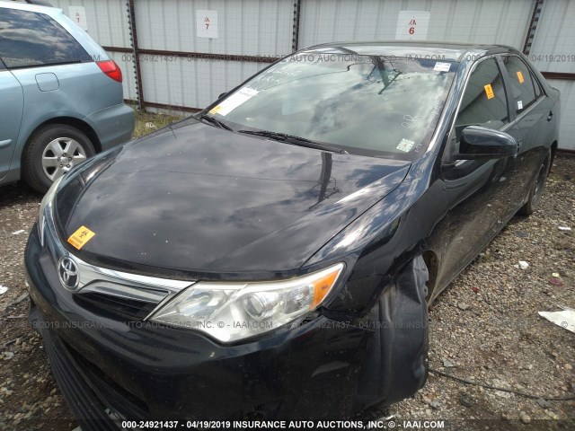 4T1BF1FK4DU662468 - 2013 TOYOTA CAMRY L/SE/LE/XLE 黑色 照片 2