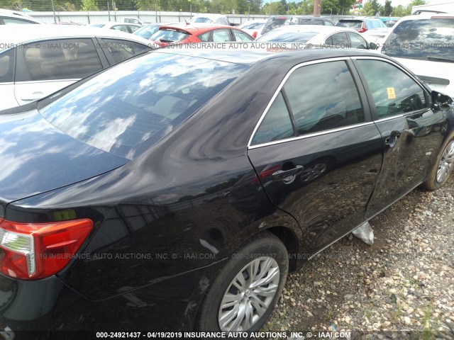 4T1BF1FK4DU662468 - 2013 TOYOTA CAMRY L/SE/LE/XLE 黑色 照片 4