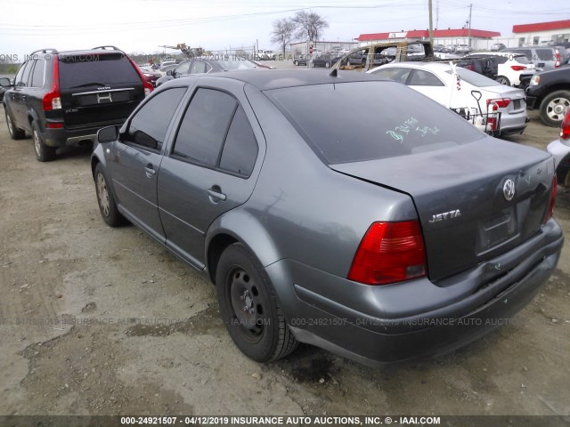 3VWRK69M23M095640 - 2003 VOLKSWAGEN JETTA GL GRAY photo 3