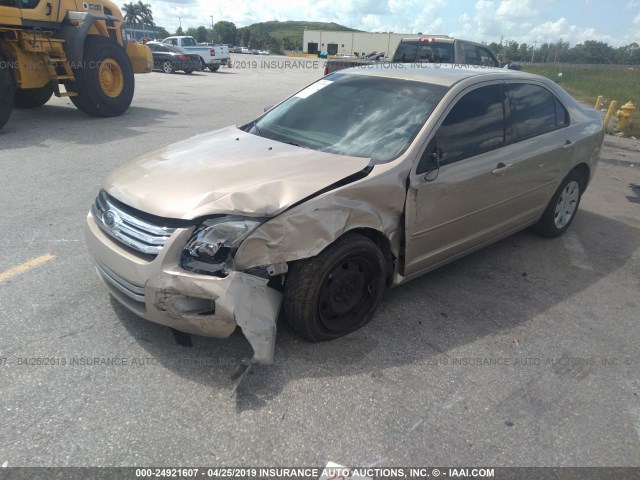 3FAHP06ZX7R115791 - 2007 FORD FUSION S BEIGE photo 6