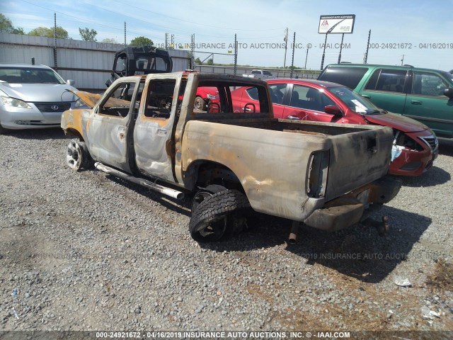 1N6MD27Y21C386947 - 2001 NISSAN FRONTIER CREW CAB SC PURPLE photo 3