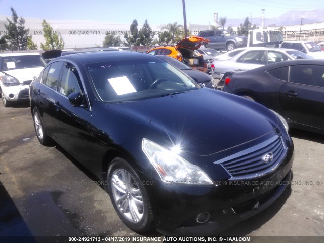 JN1CV6AR6BM411674 - 2011 INFINITI G37 BLACK photo 1