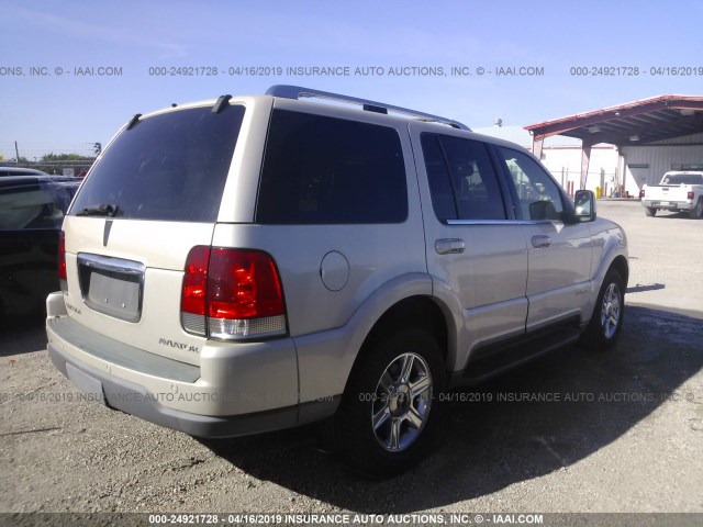 5LMEU68H55ZJ07211 - 2005 LINCOLN AVIATOR 白色 照片 4