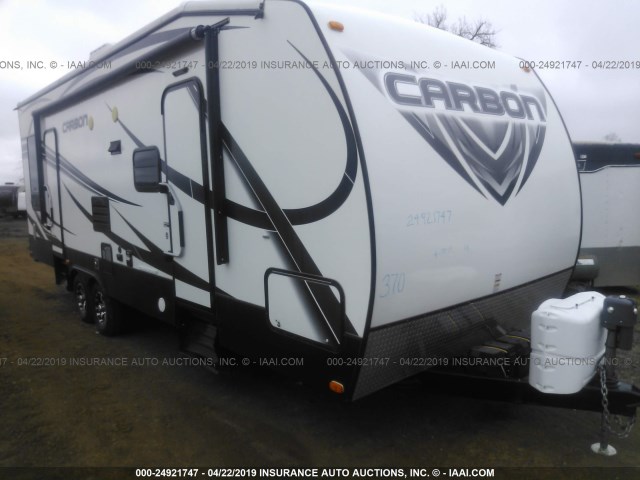 4YDT27123ER805197 - 2014 KEYSTONE RV CARBON  WHITE photo 1