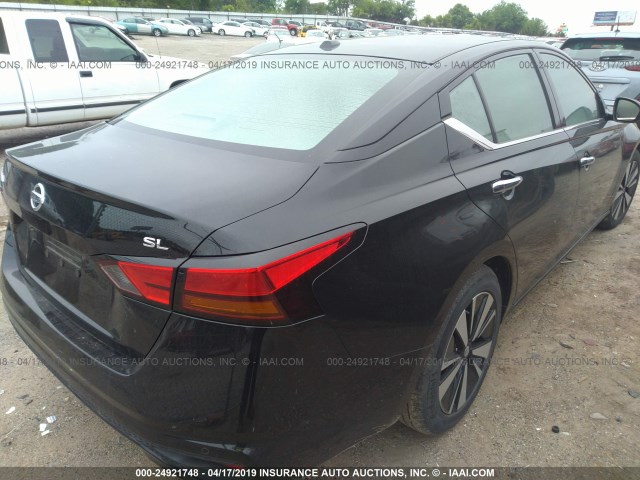 1N4BL4EV3KC174339 - 2019 NISSAN ALTIMA SL BLACK photo 4