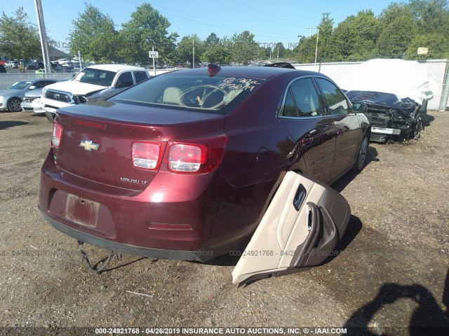 1G11C5SL7FF284063 - 2015 CHEVROLET MALIBU 1LT 栗色 照片 4
