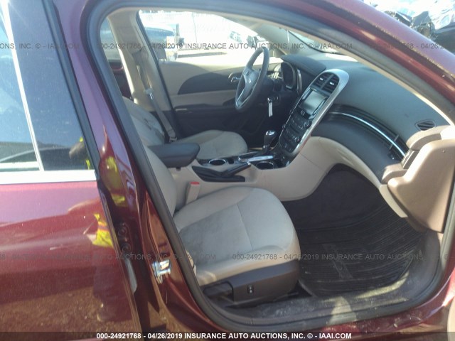 1G11C5SL7FF284063 - 2015 CHEVROLET MALIBU 1LT 栗色 照片 5
