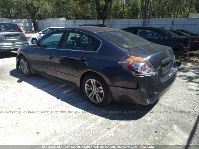 1N4BL2AP6BN421238 - 2011 NISSAN ALTIMA SR GRAY photo 3