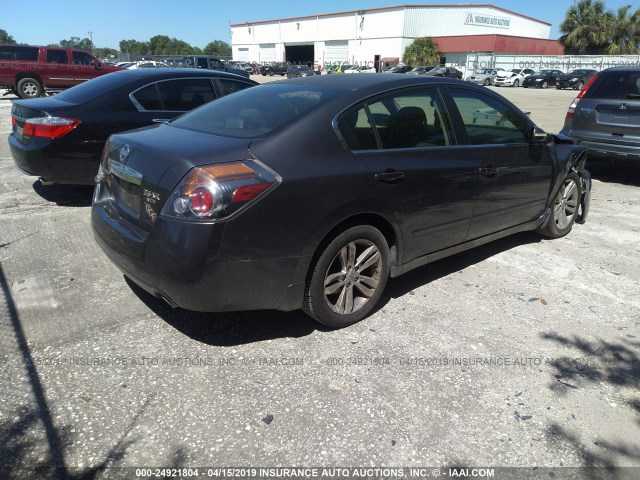 1N4BL2AP6BN421238 - 2011 NISSAN ALTIMA SR GRAY photo 4