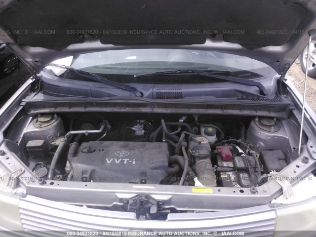 JTLKT324364125341 - 2006 TOYOTA SCION XB 银色 照片 10