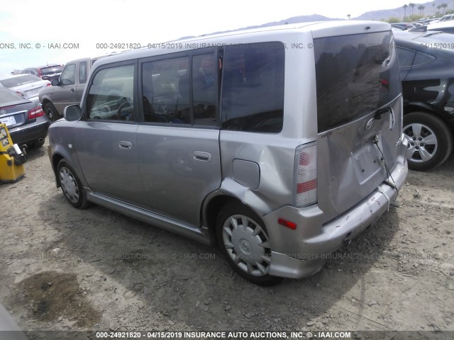 JTLKT324364125341 - 2006 TOYOTA SCION XB 银色 照片 3