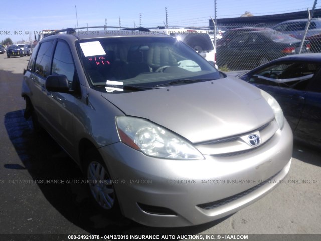 5TDZA23C96S455117 - 2006 TOYOTA SIENNA CE/LE GOLD photo 1