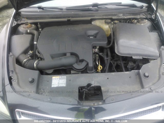 1G1ZC5E08CF107957 - 2012 CHEVROLET MALIBU 1LT 黑色 照片 10