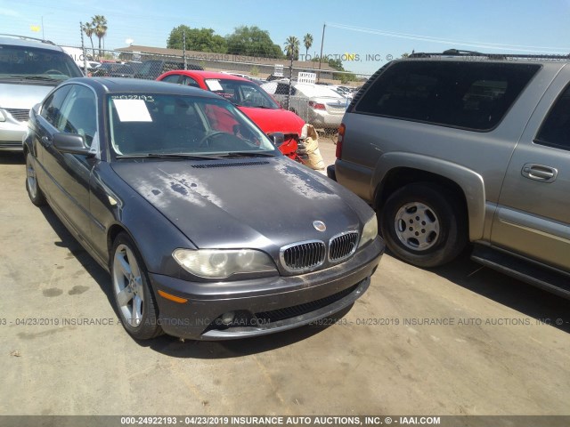 WBABV13465JT23434 - 2005 BMW 325 CI SULEV GRAY photo 1