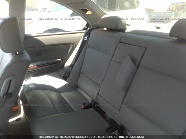 WBABV13465JT23434 - 2005 BMW 325 CI SULEV GRAY photo 8