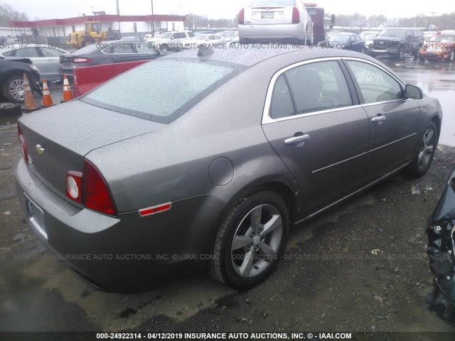 1G1ZC5E04CF210518 - 2012 CHEVROLET MALIBU 1LT 棕色 照片 4