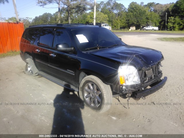 1GKS1MEF6ER157694 - 2014 GMC YUKON XL DENALI BLACK photo 1