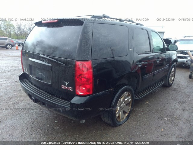 1GKFC13097R268221 - 2007 GMC YUKON BLACK photo 4