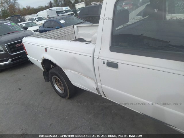 1FTCR10U7RUA38133 - 1994 FORD RANGER WHITE photo 6