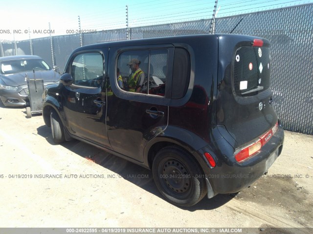 JN8AZ2KR2BT206198 - 2011 NISSAN CUBE S/SL/KROM BLACK photo 3