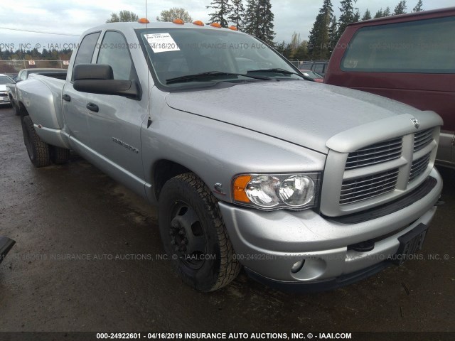 3D3MA48C73G798296 - 2003 DODGE RAM 3500 ST/SLT SILVER photo 1