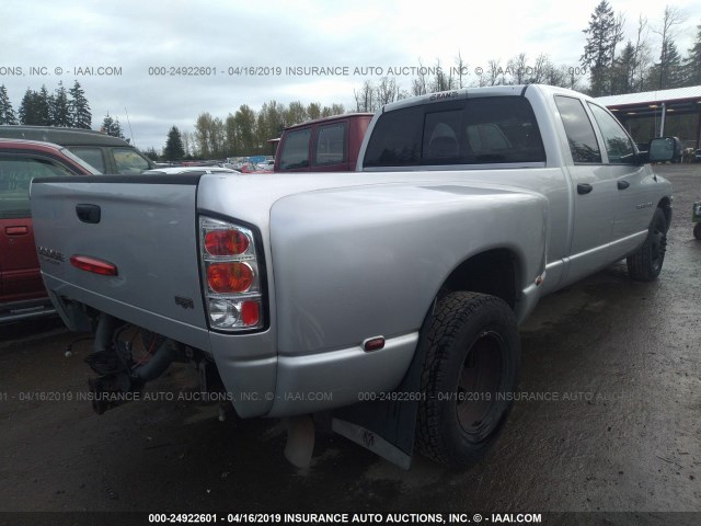 3D3MA48C73G798296 - 2003 DODGE RAM 3500 ST/SLT SILVER photo 4