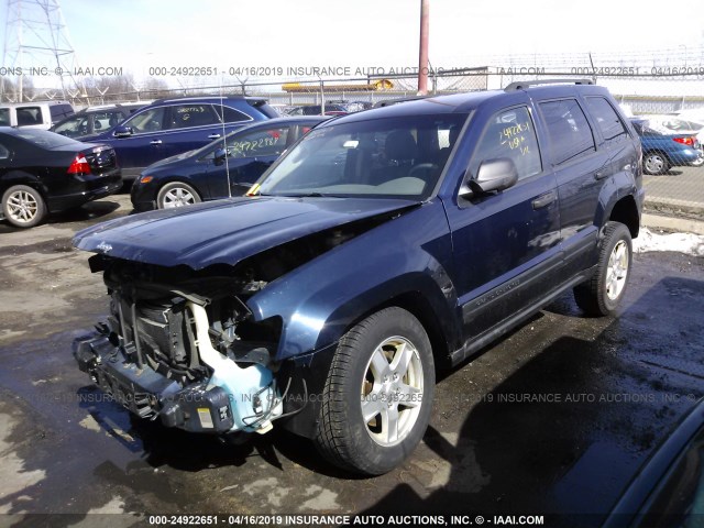 1J4GR48K55C536993 - 2005 JEEP GRAND CHEROKEE LAREDO/COLUMBIA/FREEDOM 蓝色 照片 2