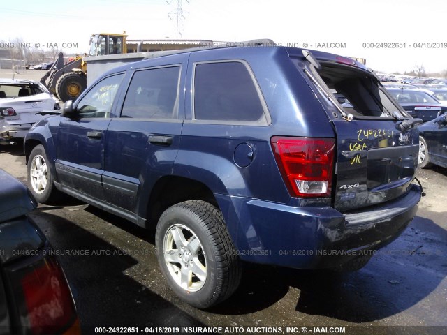 1J4GR48K55C536993 - 2005 JEEP GRAND CHEROKEE LAREDO/COLUMBIA/FREEDOM 蓝色 照片 3