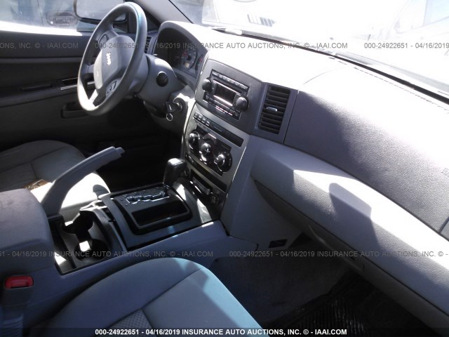 1J4GR48K55C536993 - 2005 JEEP GRAND CHEROKEE LAREDO/COLUMBIA/FREEDOM 蓝色 照片 5