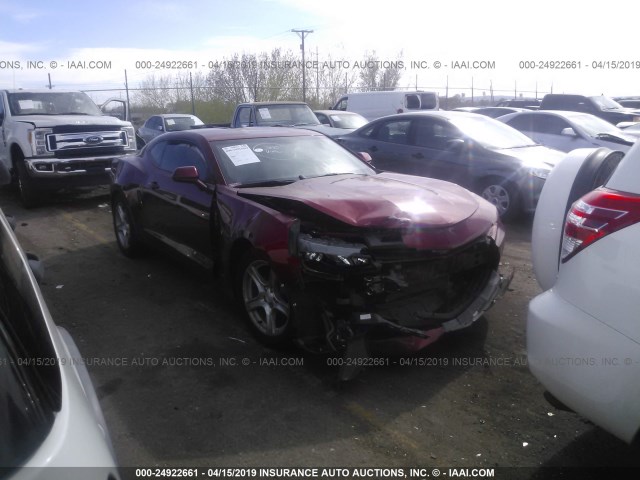 1G1FA1RX8J0142278 - 2018 CHEVROLET CAMARO LS RED photo 3