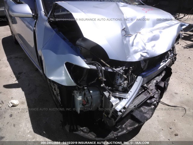 JTKDE177270217886 - 2007 TOYOTA SCION TC ღია ლურჯი ფოტო 6