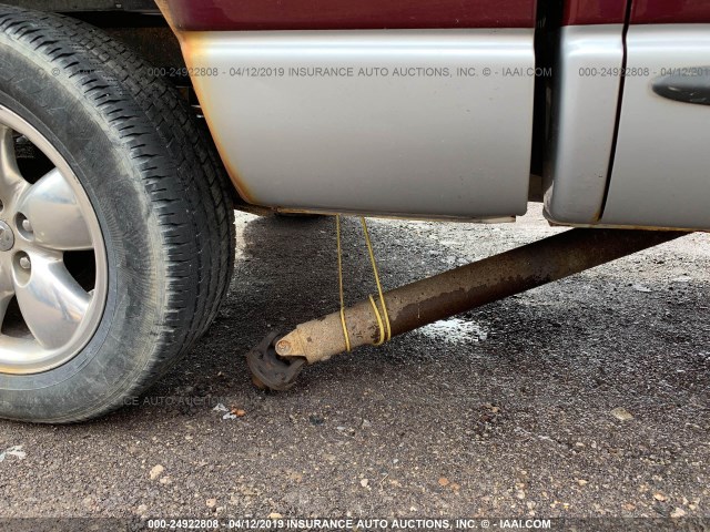 1D7HU18ZX2J207384 - 2002 DODGE RAM 1500 MAROON photo 6