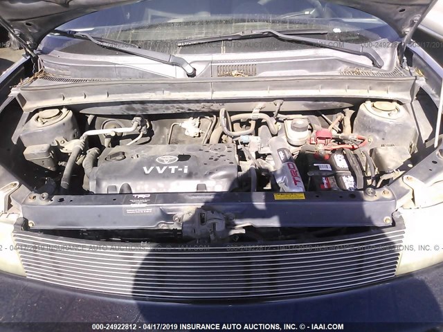 JTLKT334650190074 - 2005 TOYOTA SCION XB 黑色 照片 10