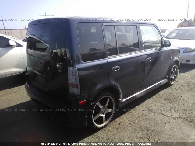 JTLKT334650190074 - 2005 TOYOTA SCION XB 黑色 照片 4