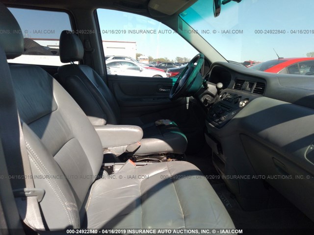 5FNRL18094B127488 - 2004 HONDA ODYSSEY EXL TEAL photo 5