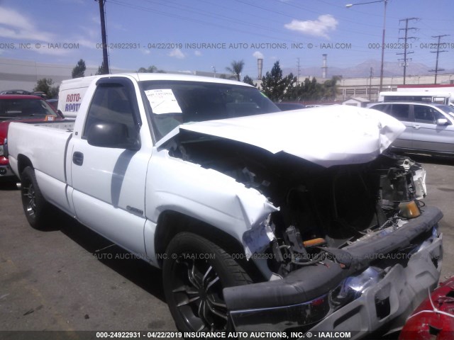 1GCEC14X84Z179223 - 2004 CHEVROLET SILVERADO C1500 WHITE photo 1