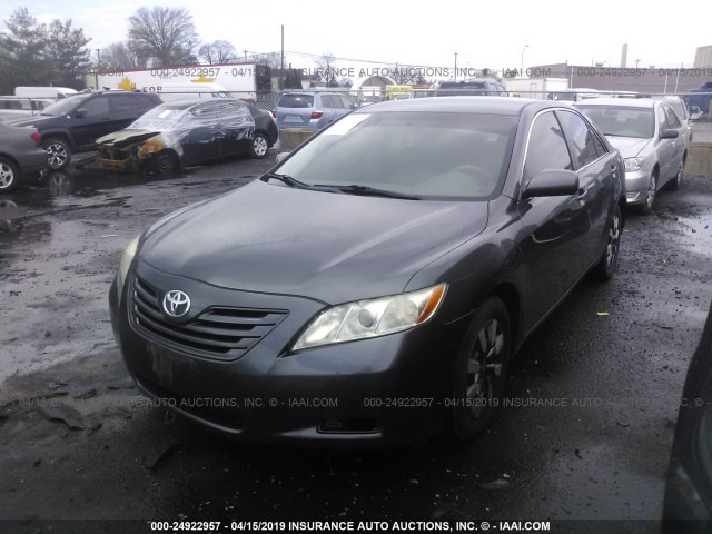 4T1BE46K48U763617 - 2008 TOYOTA CAMRY CE/LE/XLE/SE GRAY photo 2